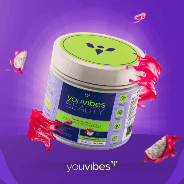 YOU VIBES BEAUTY - Colágeno / Vitamina C / Ácido Hialurônico