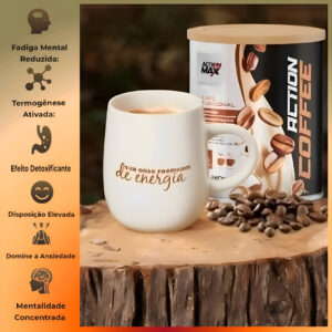 ACTION COFFEE - Termogênico / Perda de gordura