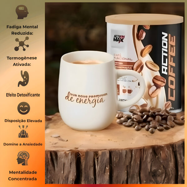 ACTION COFFEE - Termogênico / Perda de gordura
