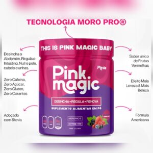 PINK MAGIC 3 EM 1   Desincha / Regula / Renova