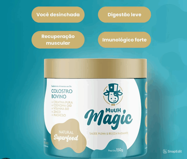 MAGIC MUUH - Elimina o inchaço/Aumenta a imunidade